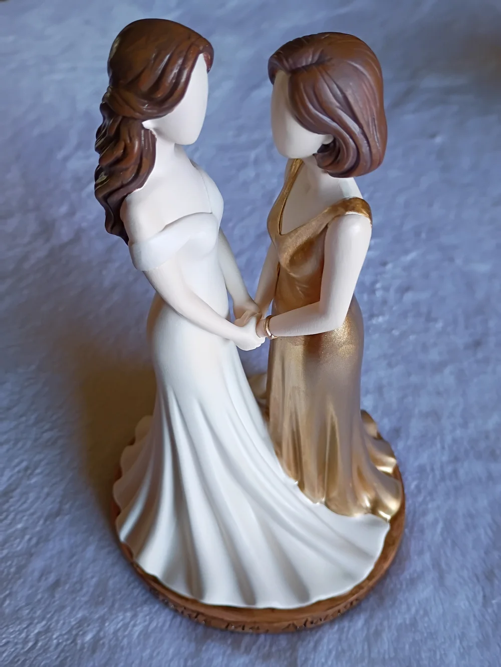 SANGARE Mother Daughter Figurine Beside Me Always Wedding Gift NWT